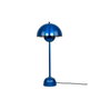 Opviq Lámpara de mesa de metal Azul